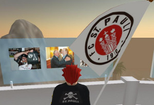St. Paulifan auf der Suche nach dem echten Ich und anderen Gleichgesinnten Fans des FC St. Pauli Screenshot Secondlife